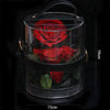 Secret Garden Preserved Flower PVC Box - RED｜秘密花園保鮮花盒 - 紅  Blossom22hk