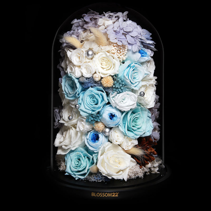 XXL Preserved-Flower•Glass Bell Jar｜特大版保鮮花瓶- Tailor Made 客戶自訂版  Blossom22hk