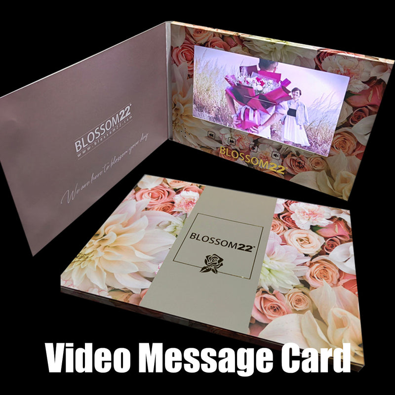 Video Message Card  Blossom22°