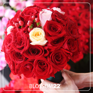 Wedding Bouquet 02｜結婚花球 02 Wedding Bouquet 結婚花球 Blossom22°