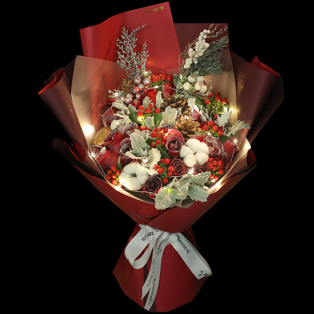 Xmas Limited Edition Bouquet｜聖誕特別版花束 (20-26/12限定) 花束 bouquet 鮮花束 Blossom22°